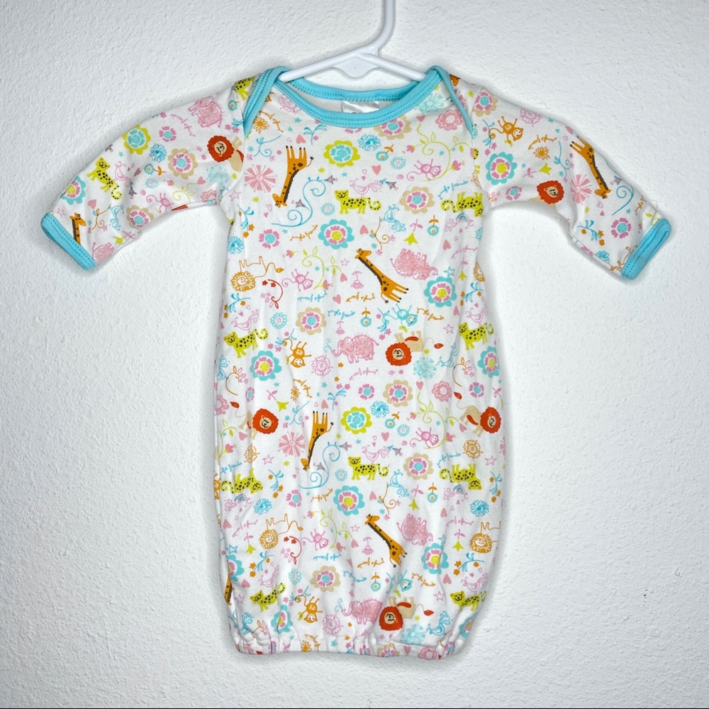 zutano itzy bitzy gown